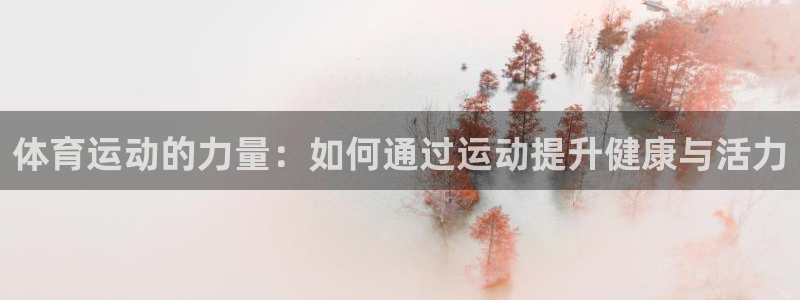球客岛：体育运动的力量：如何通过运动提升健康与活力