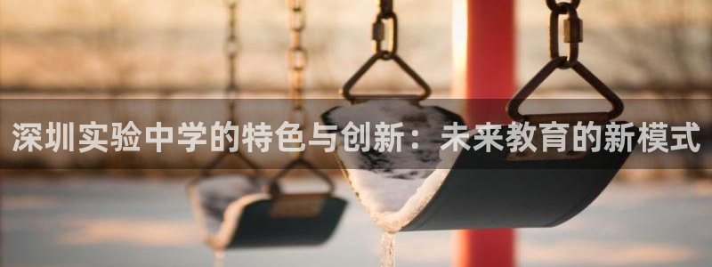 球客岛：深圳实验中学的特色与创新：未来教育的新模式